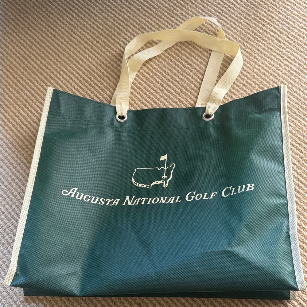 Augusta National Golf Club Dark Green Tote Bag - Picture 3 of 5